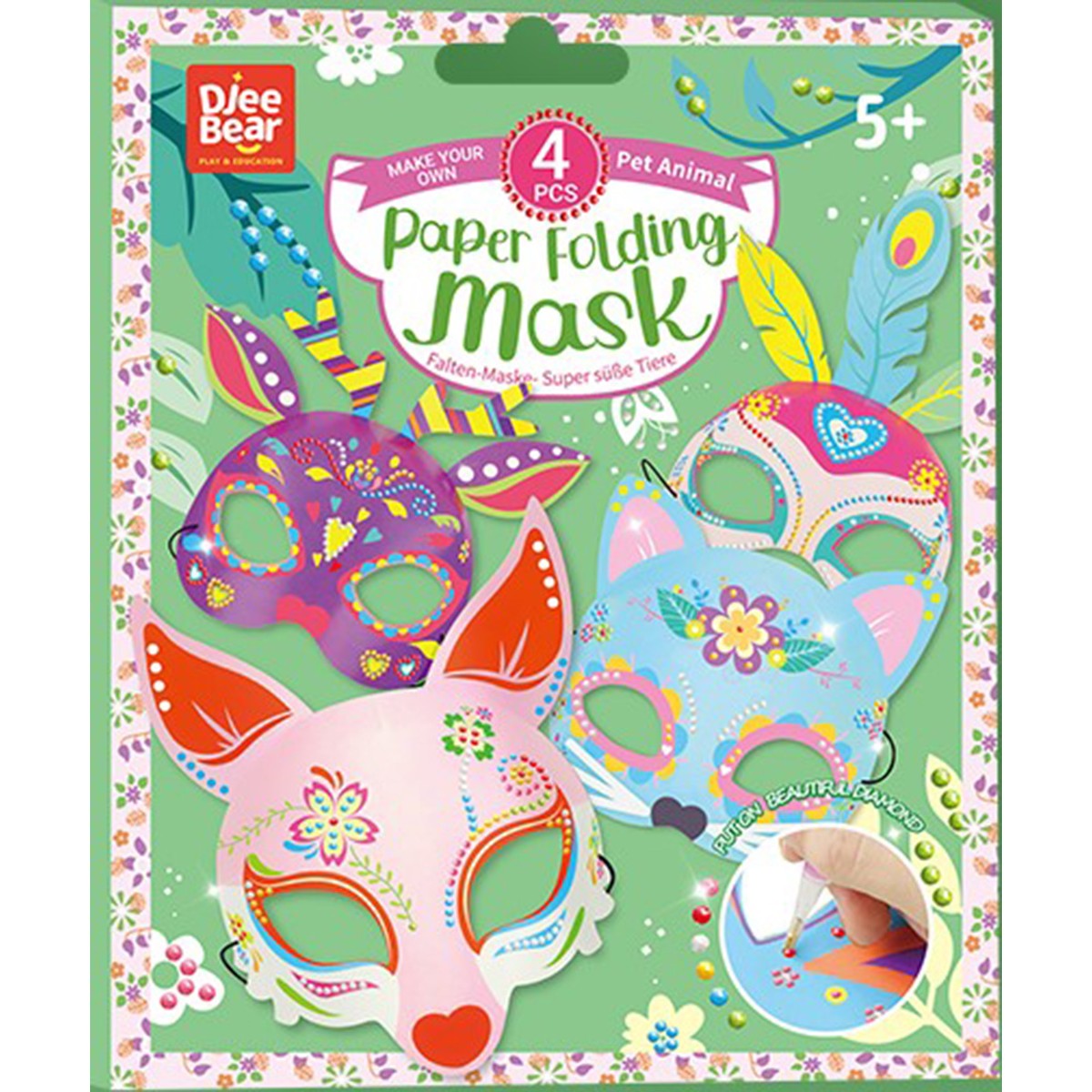 Kit per Mascherine di Carta - Animali