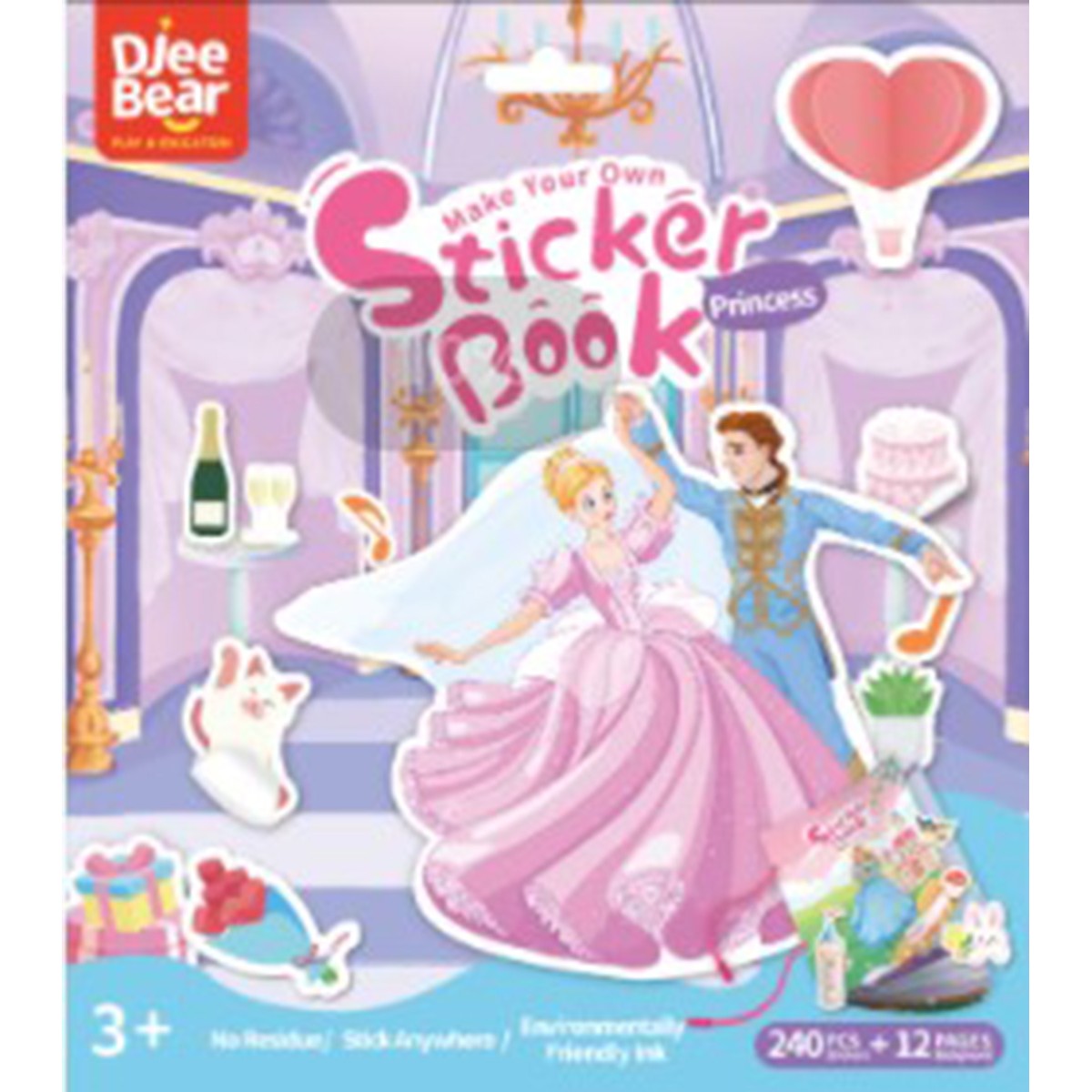 Libro Stickers Adesivi - Principesse