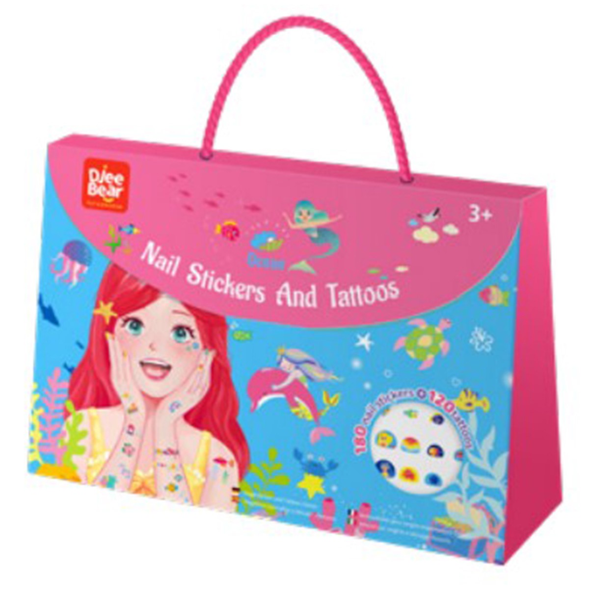 Set Stickers per Unghie e Tatuaggi - Oceano