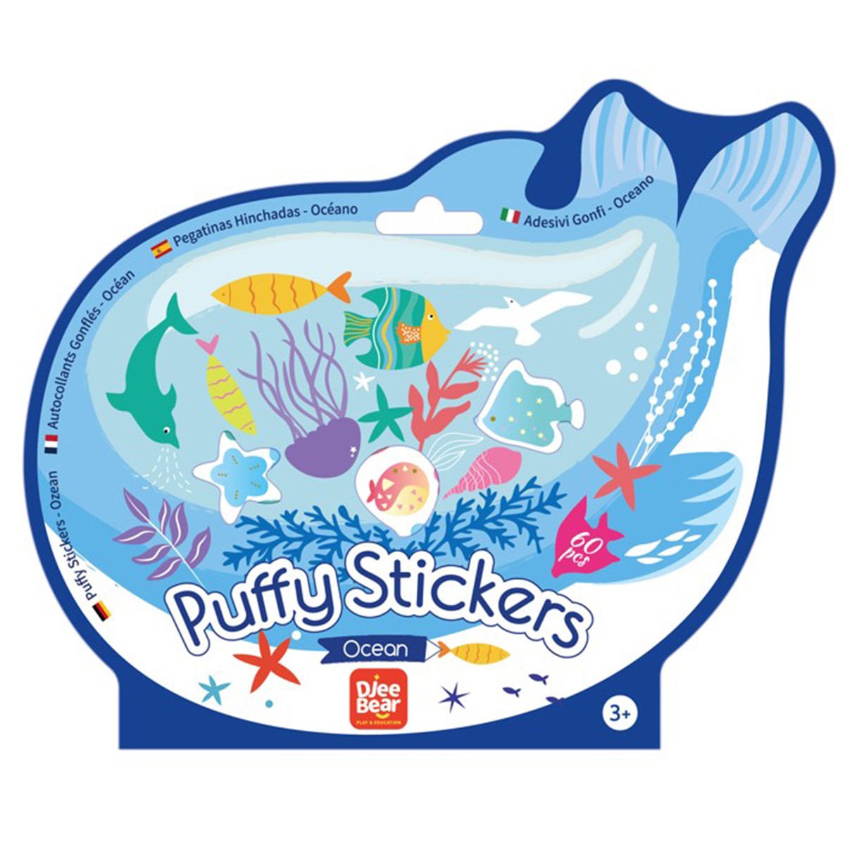 Stickers Adesivi Puffy - Oceano