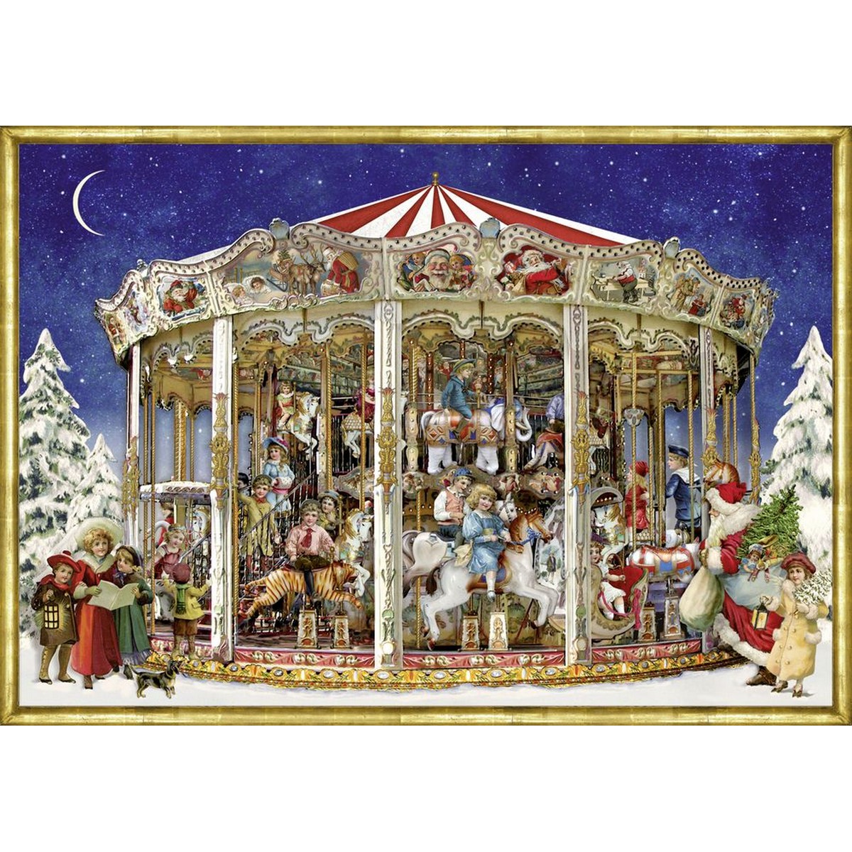 Calendario dell'Avvento - Giostra di Natale
