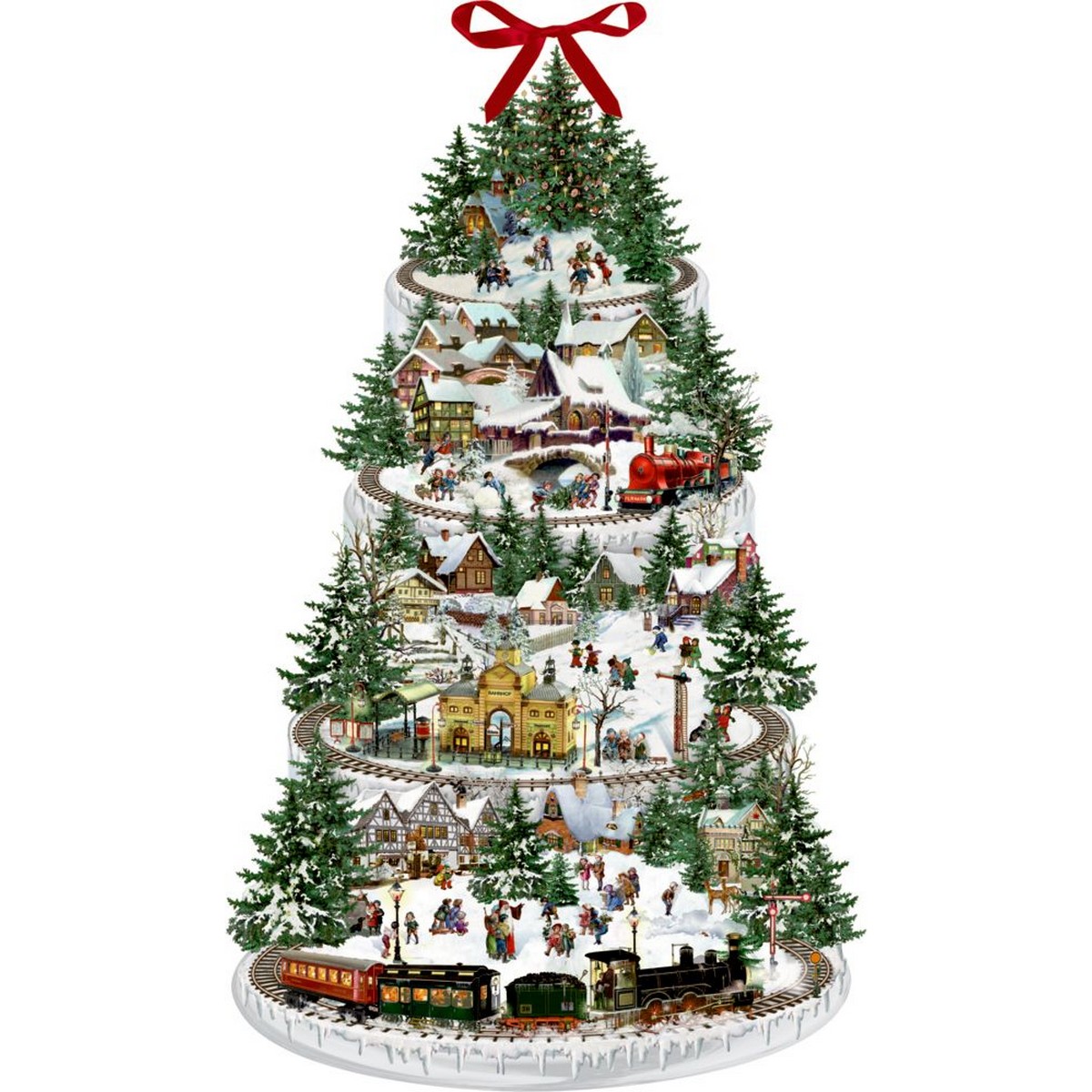 Calendario dell'Avvento - Treno di Natale (L)