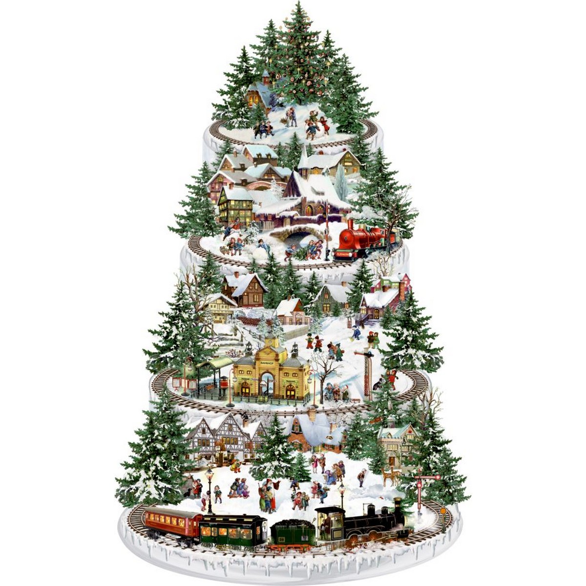 Calendario dell'Avvento - Treno di Natale (S)