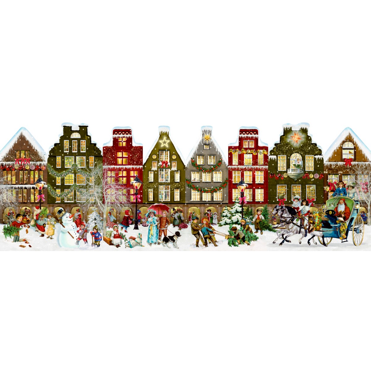 Calendario dell'Avvento - Case Nostalgiche