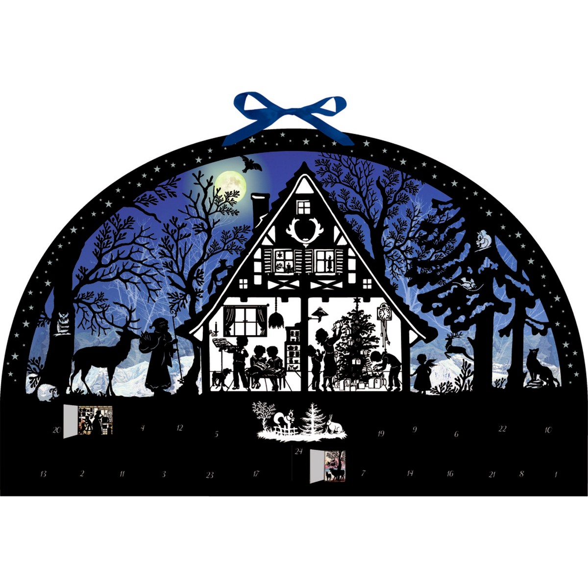 Calendario dell'Avvento - Foresta di Natale