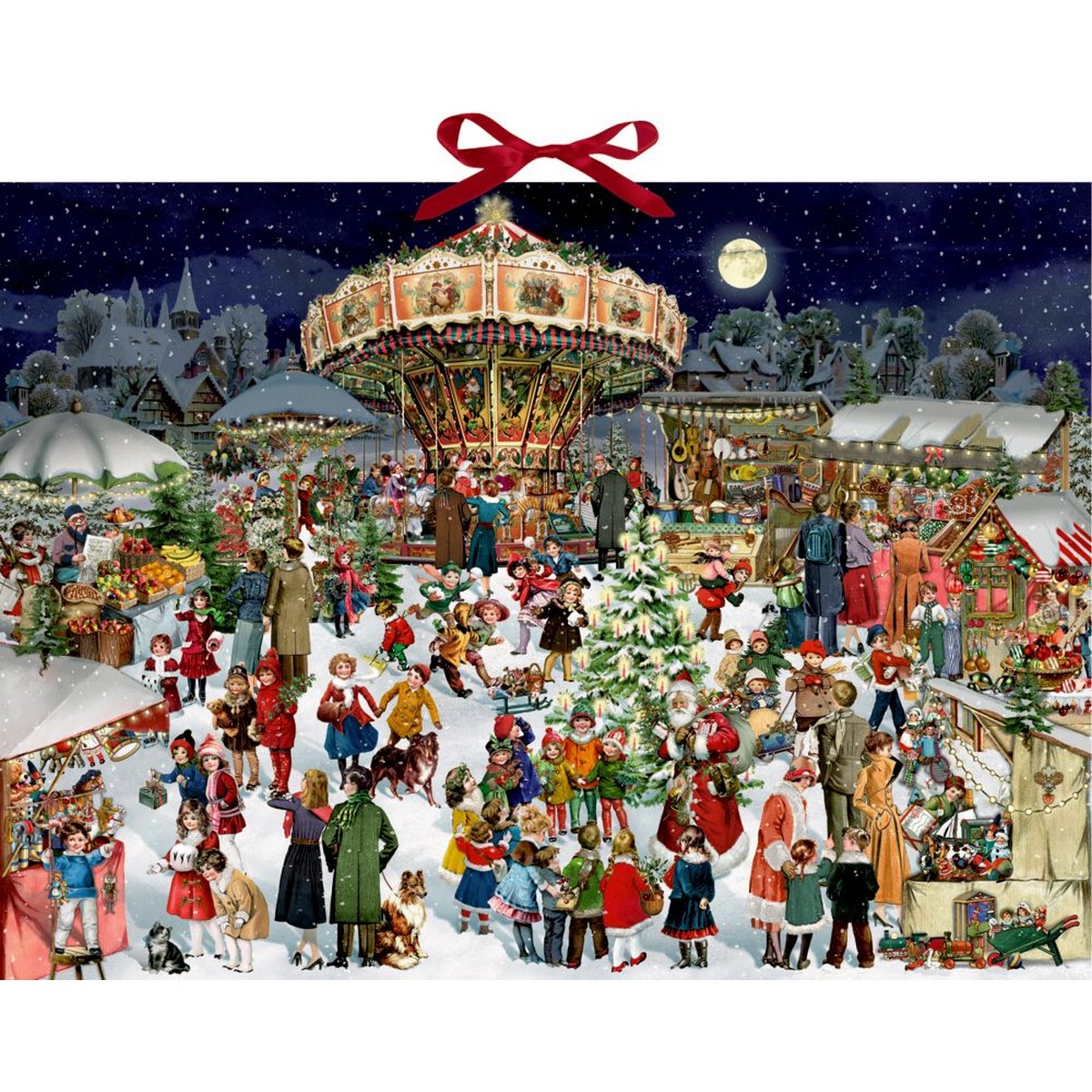 Calendario dell'Avvento - Mercatino di Natale (L)