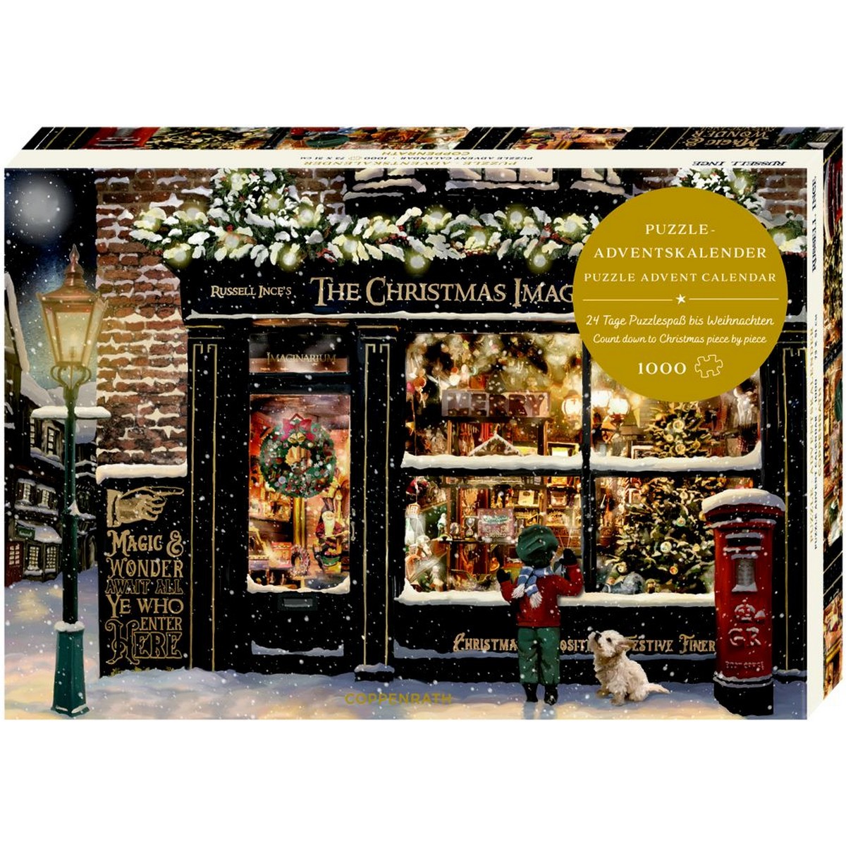 Calendario dell'Avvento Puzzle - Negozio di Natale
