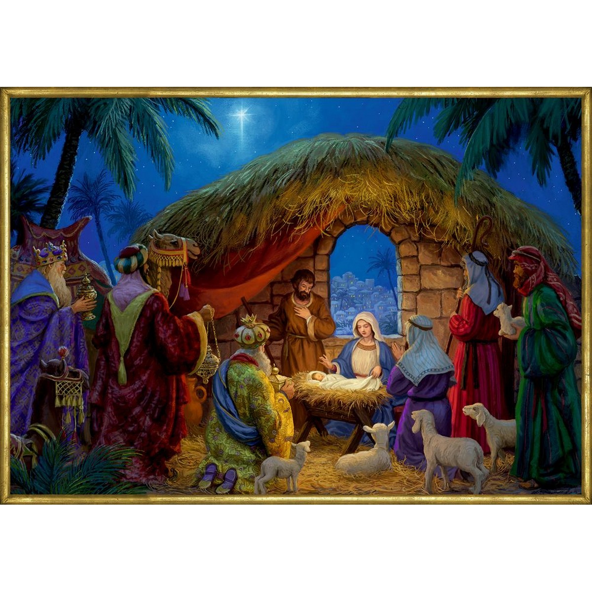 Calendario dell'Avvento - Presepe