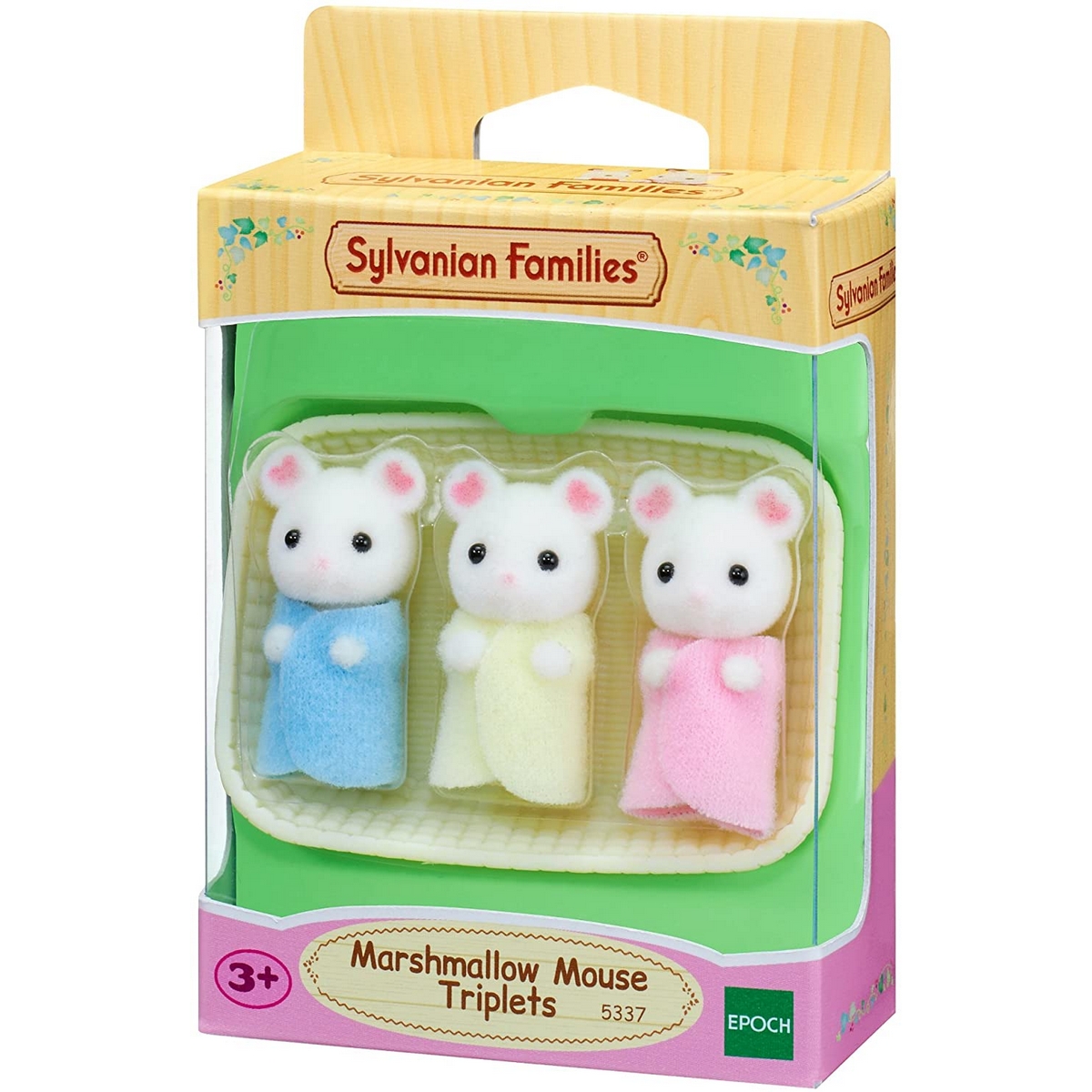 Trio Gemelli Topi Marshmallow