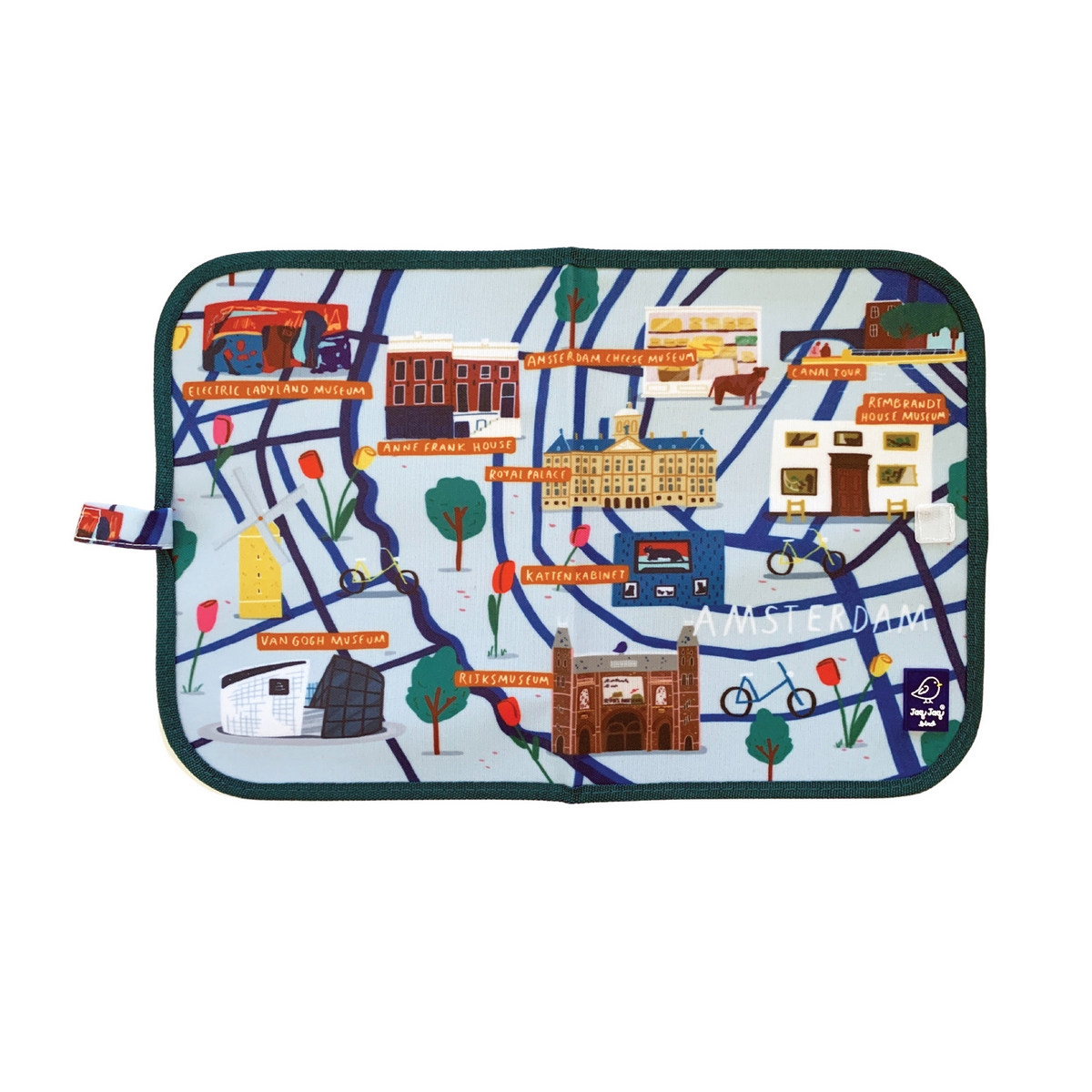 Amsterdam - Tovaglietta Cancellabile
