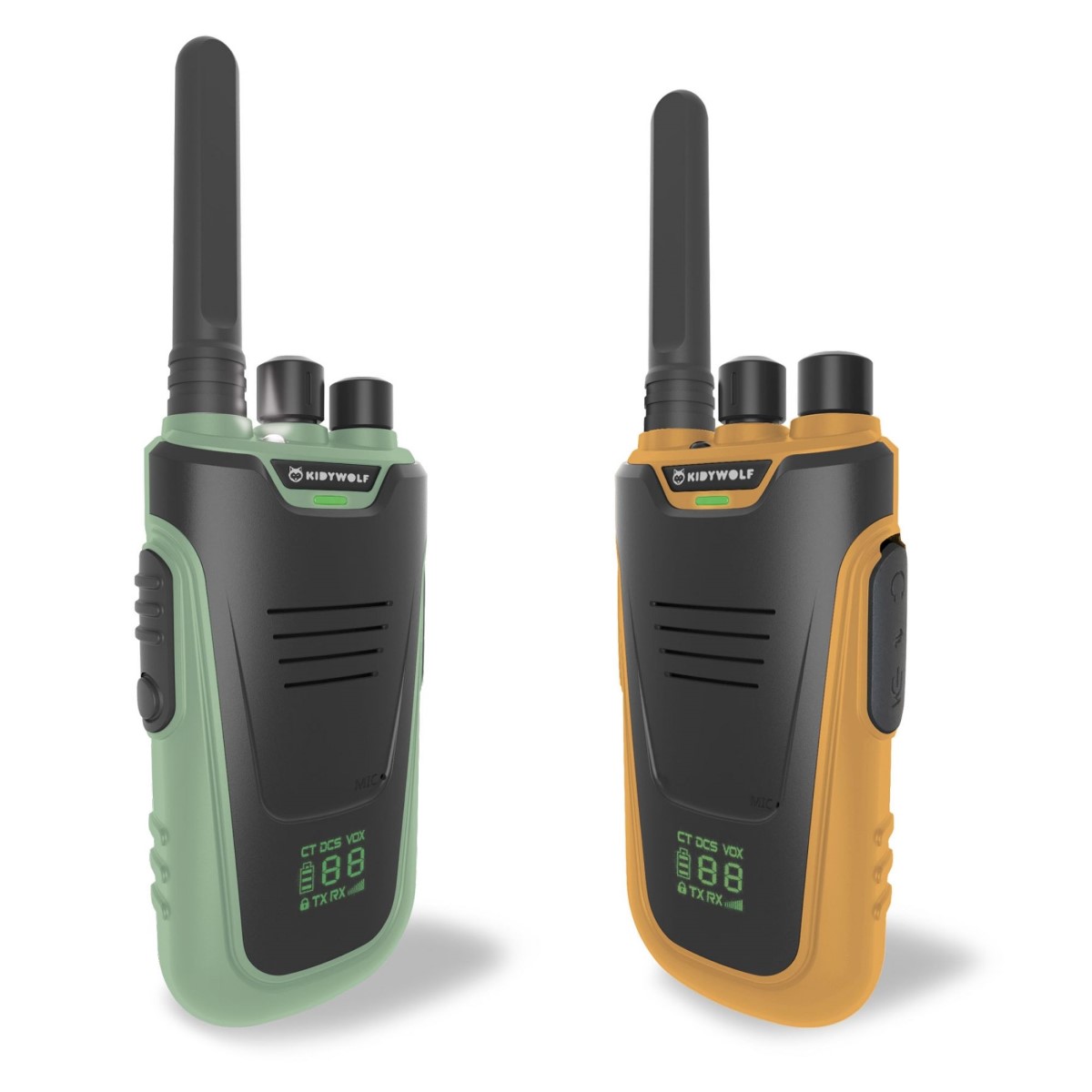 Kiditalk Walkie-Talkie Verde/Arancio