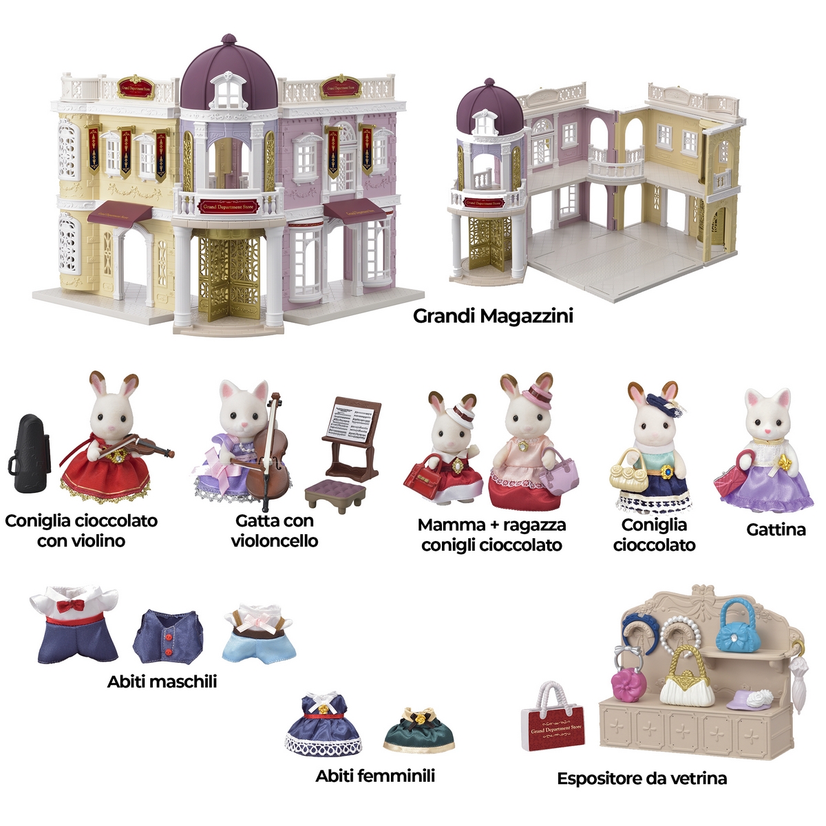 Sylvanian Town - Pacchetto Assortito