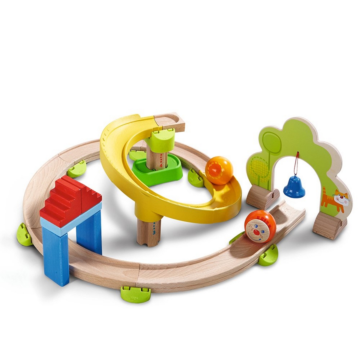 Kullerbù-Pista per le biglie Giravolta