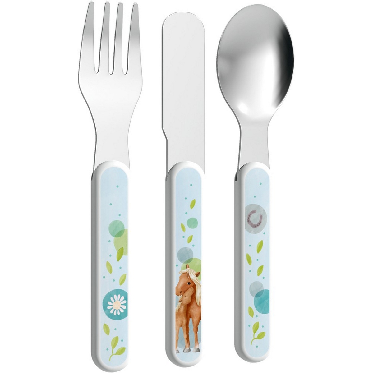 Posate per bambini - Cavalli