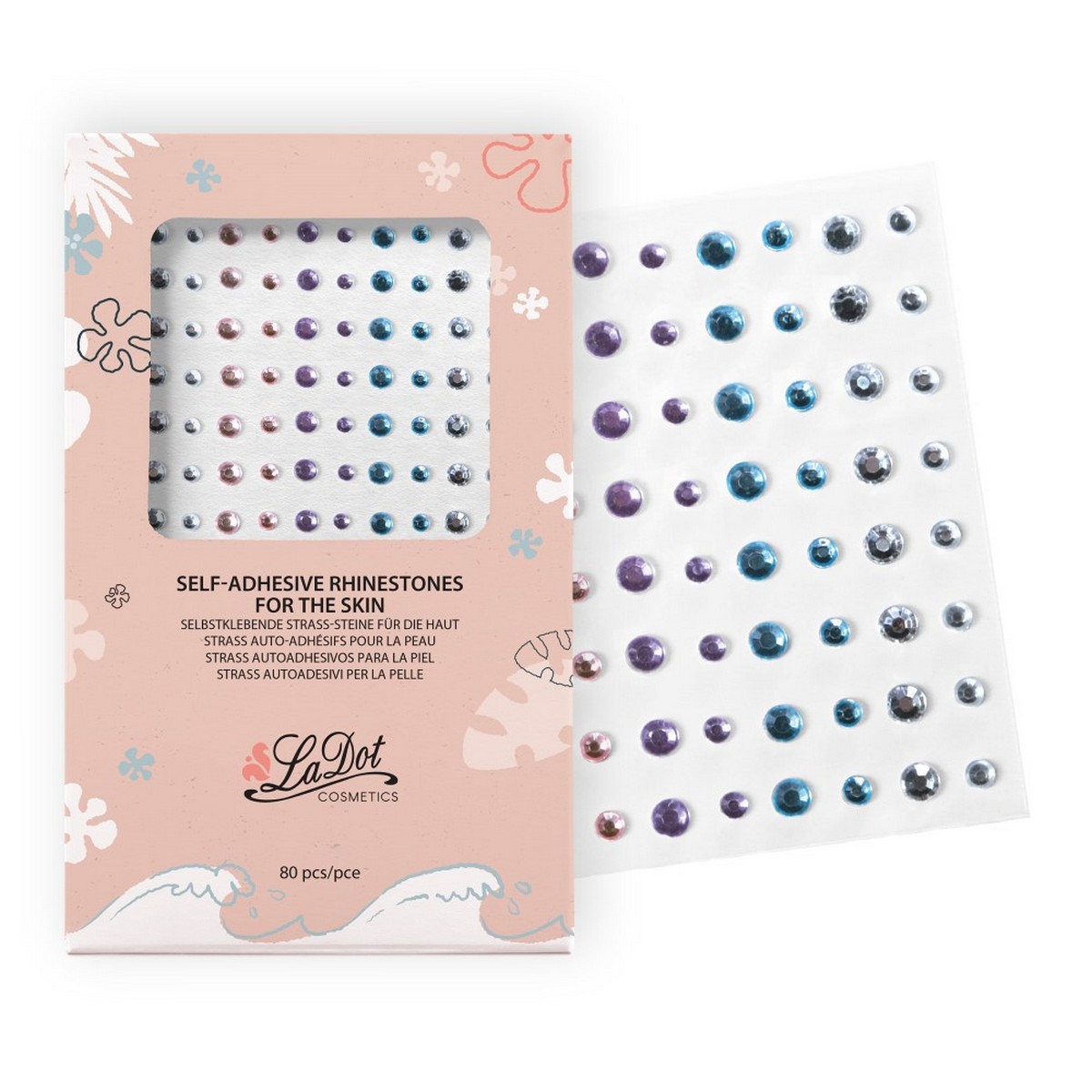 Strass Autoadesivi Multicolore