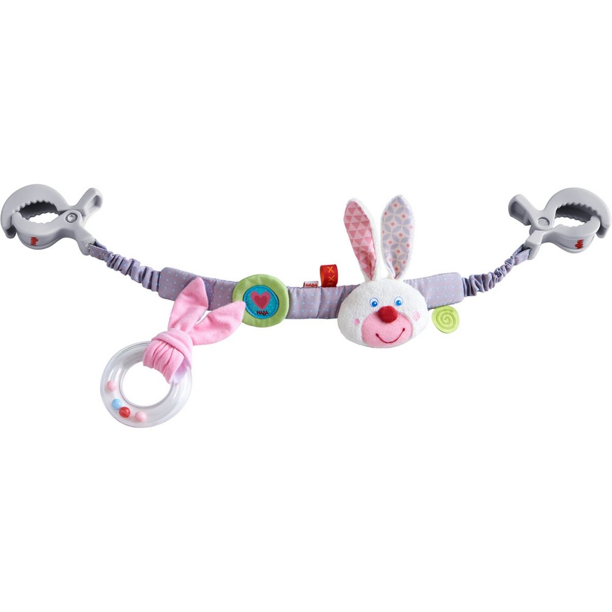 Catenella da passeggino Cuore Brillante