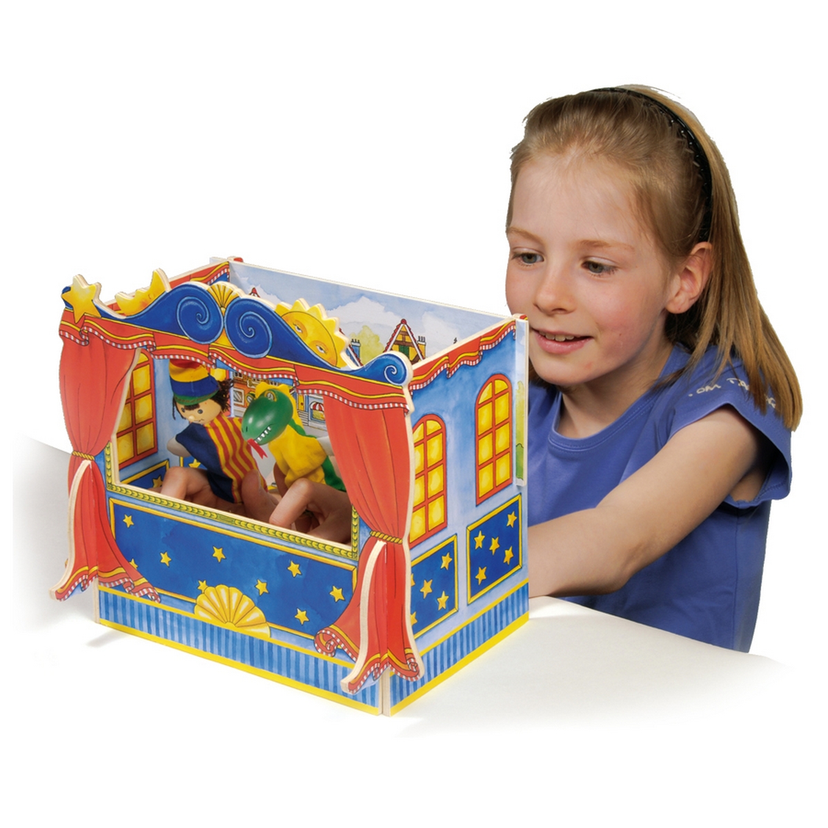 Teatrino da tavolo in legno