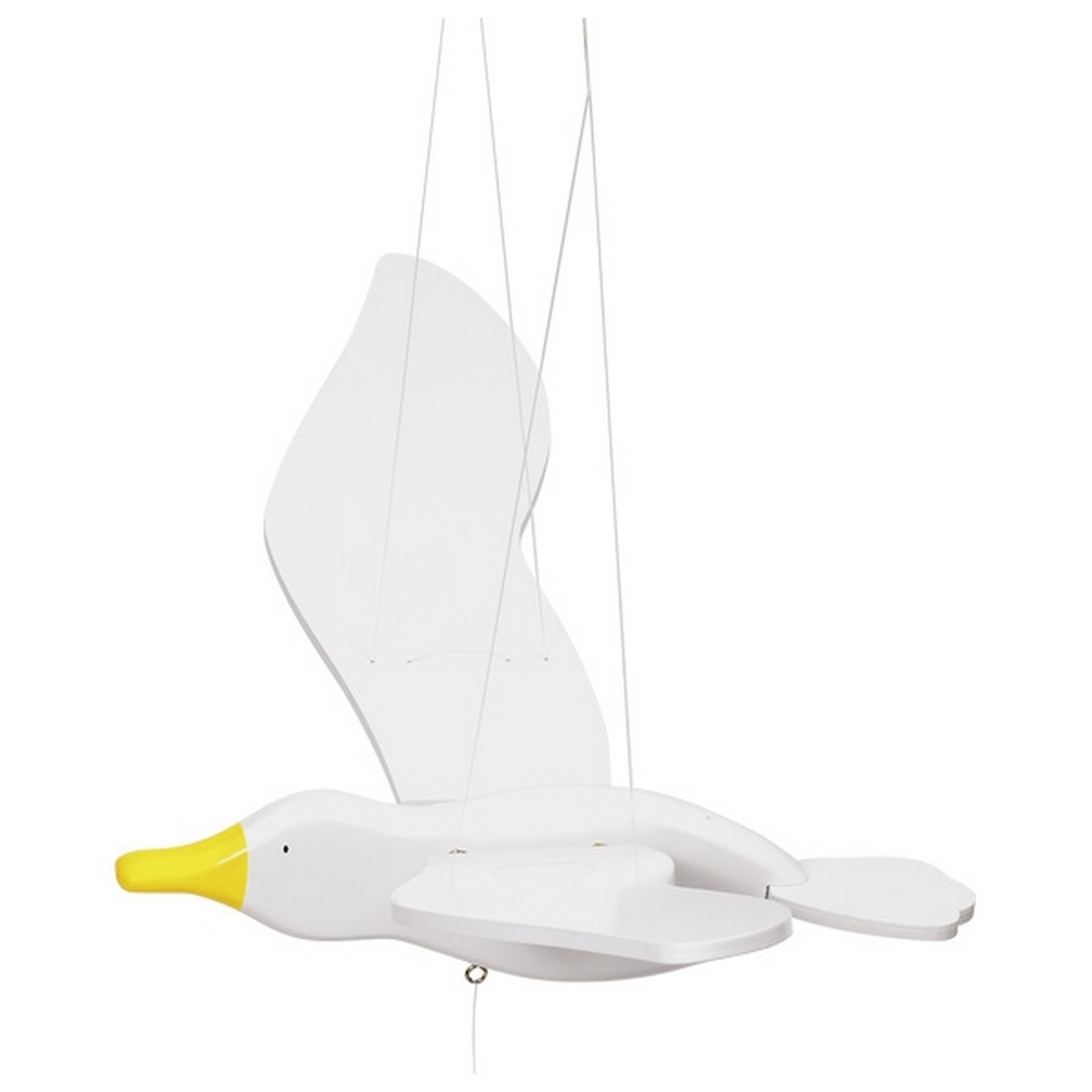 Gabbiano in movimento