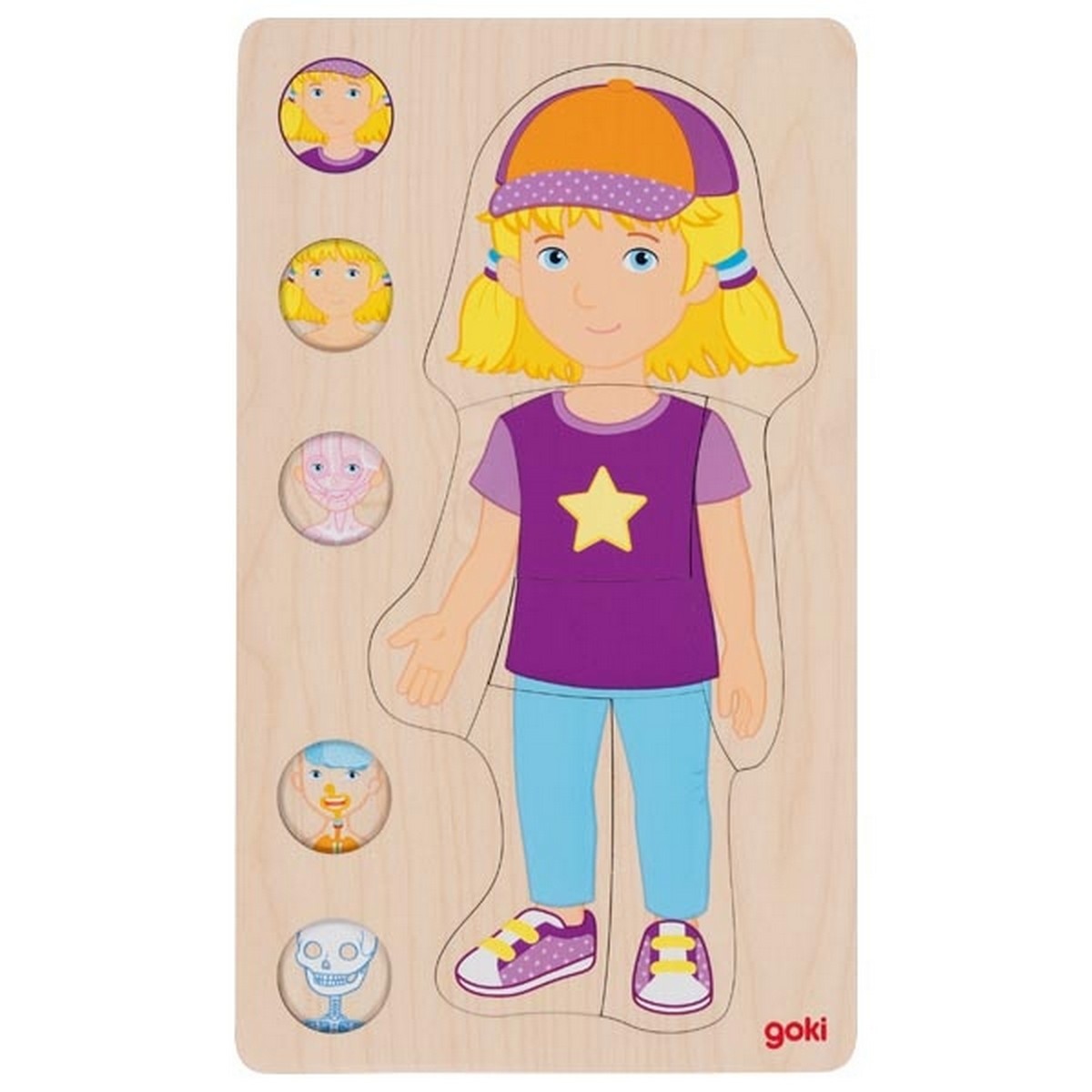 Puzzle Corpo Umano: Ragazza