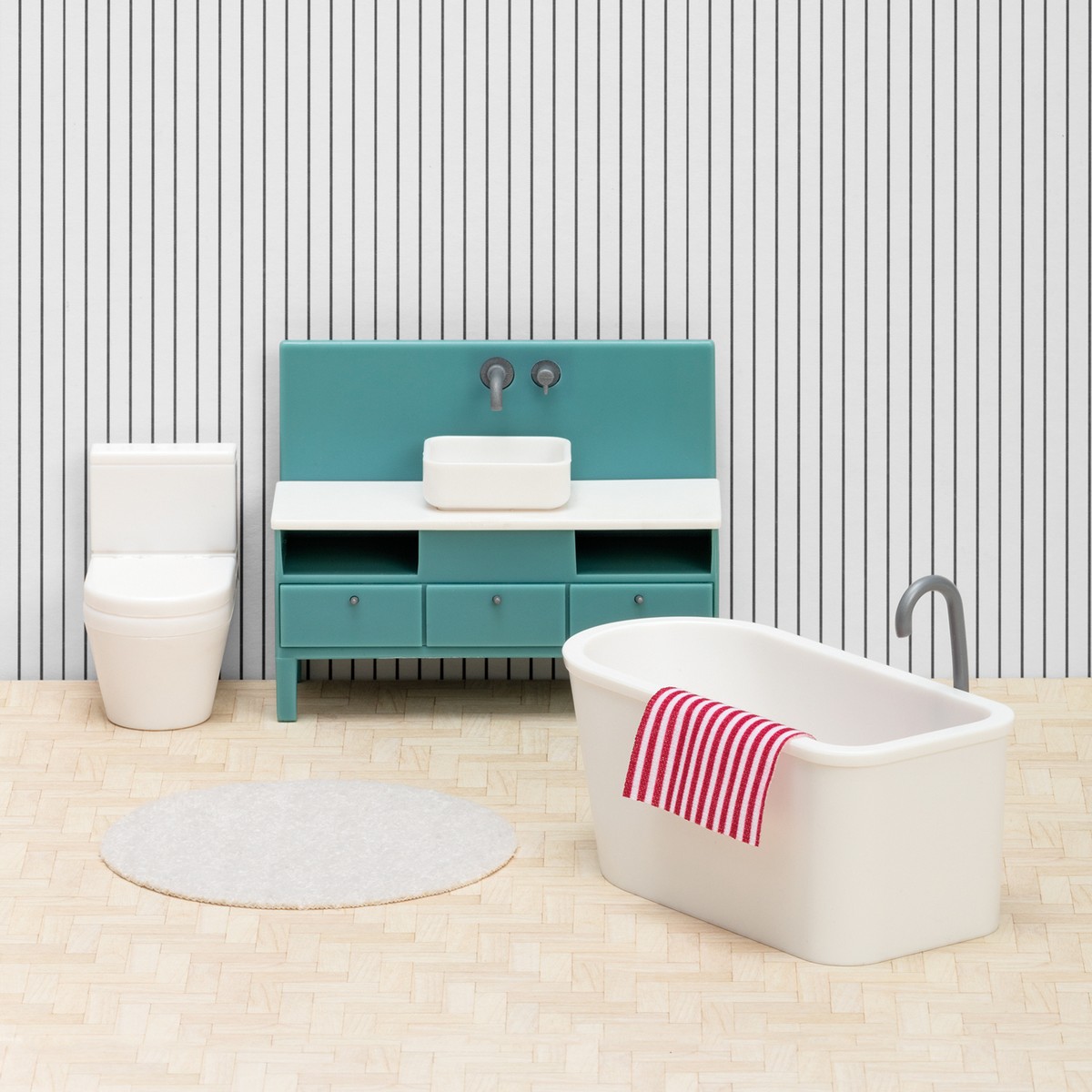 Lundby - Set Bagno