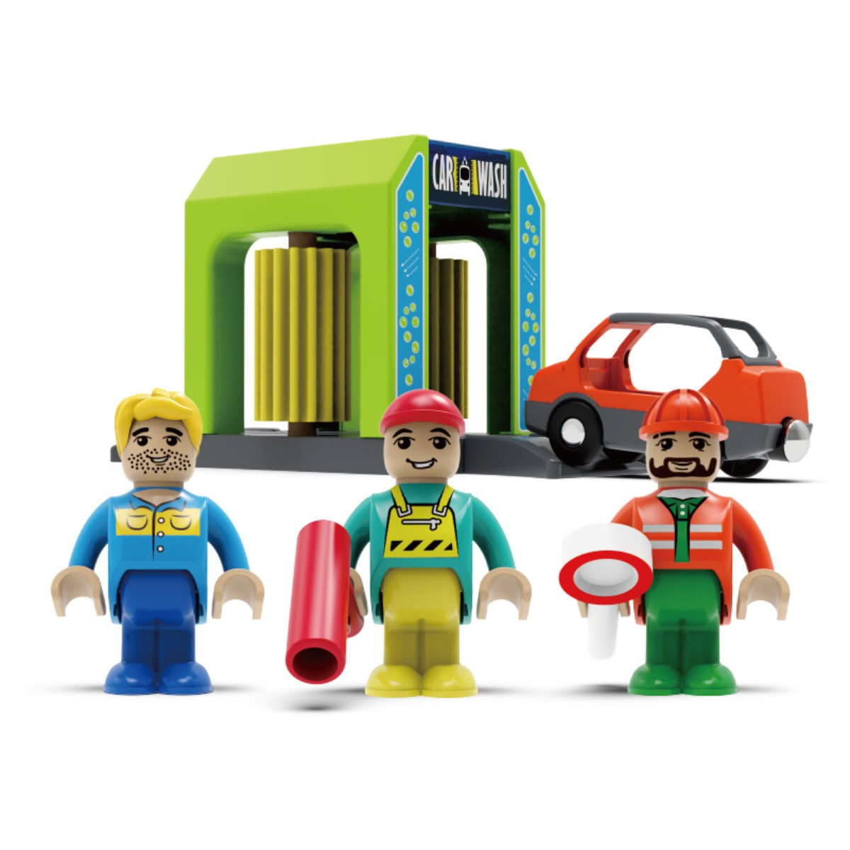 Trenino in Legno - Autolavaggio