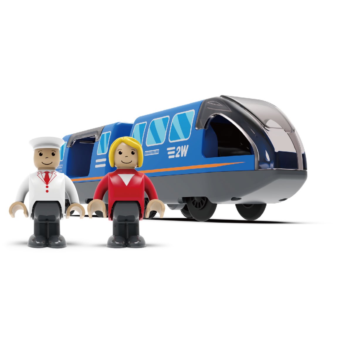 90966.MYK Trenino in Legno - Treno Elettrico "Martin"
