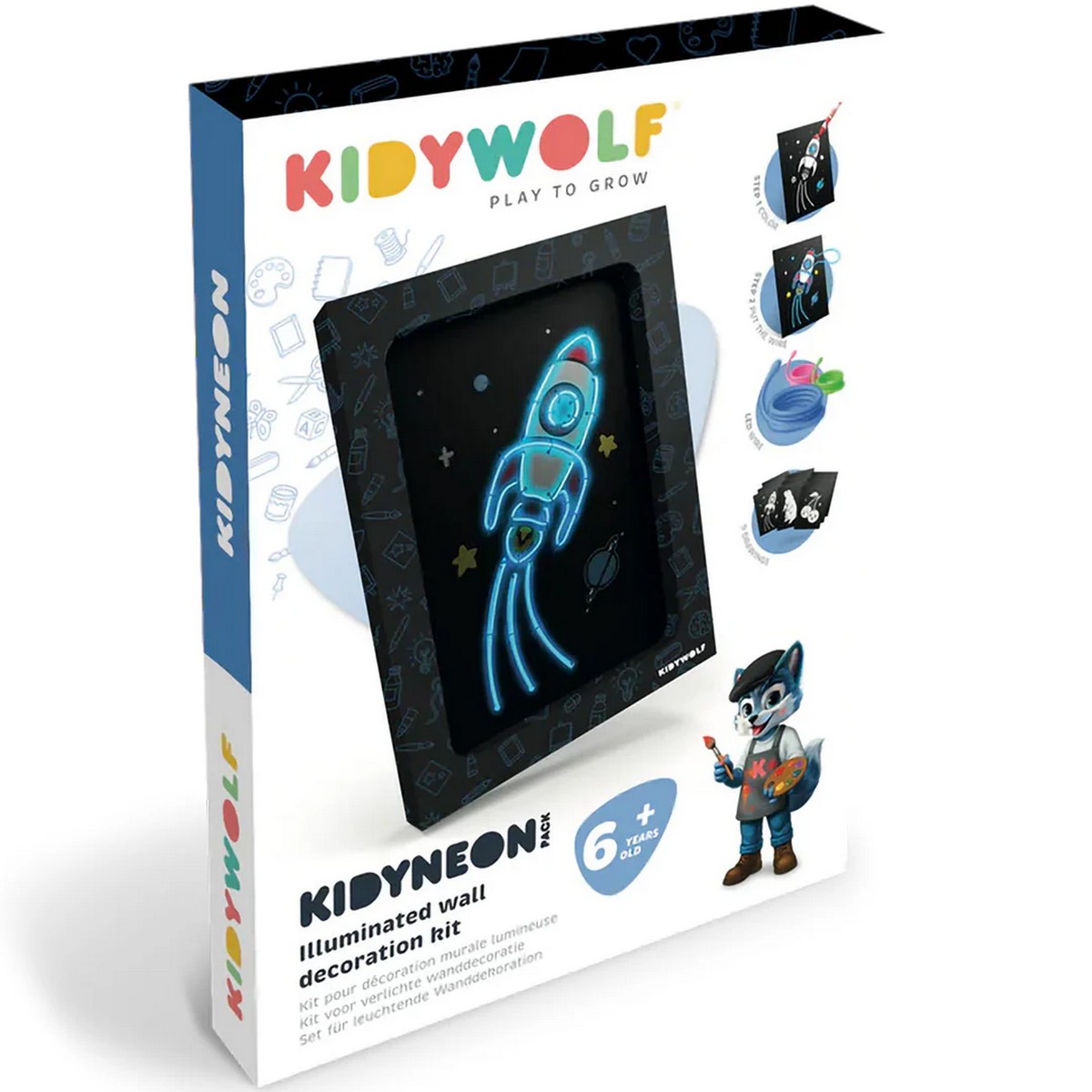 Kidyneon Pack - Filo Rosa Verde Blu