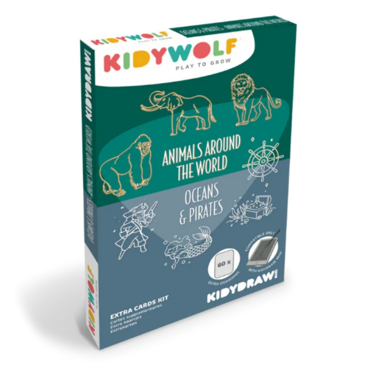 Ricarica KIDYDRAW-MINI - Animali e Pirati