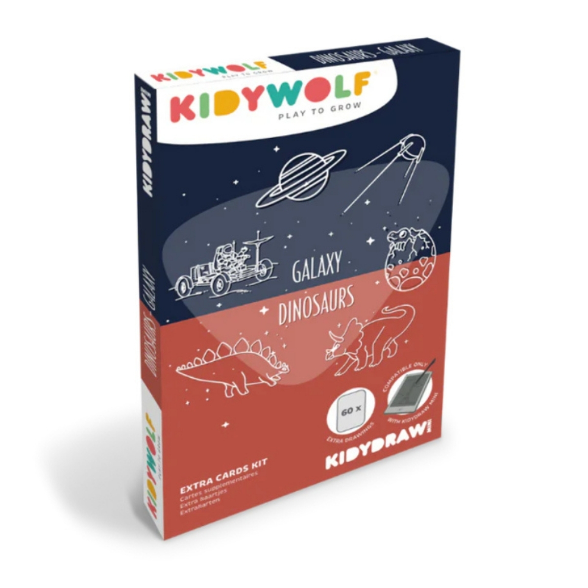 Ricarica KIDYDRAW-MINI - Dinosauri e Galassia