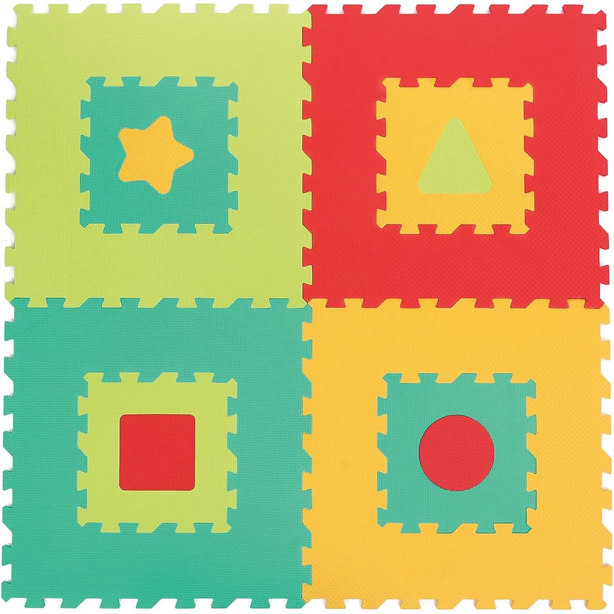 Tappeto Puzzle Forme Geometriche