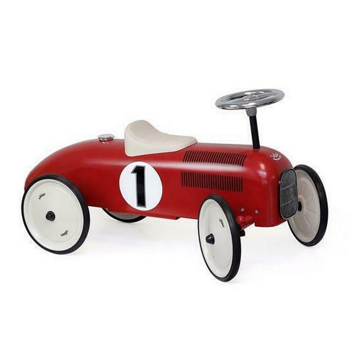 Macchinina Rossa e Crema Cavalcabile