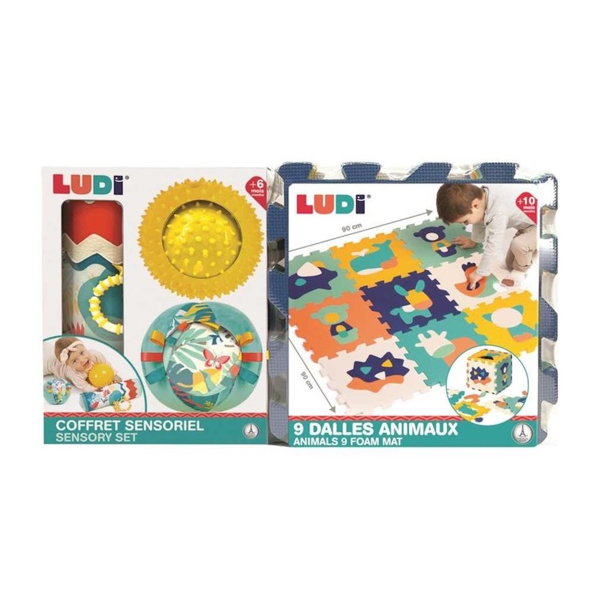 Set Giochi Sensoriali + Tappeto Gioco