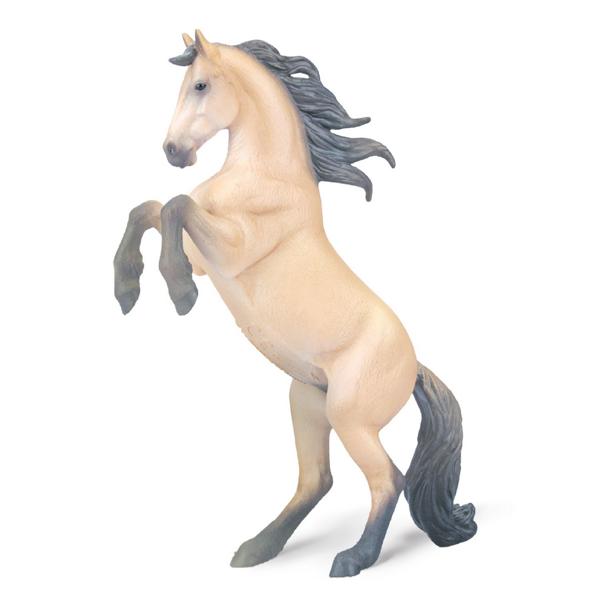 Warlander Mare Rearing - Buckskin