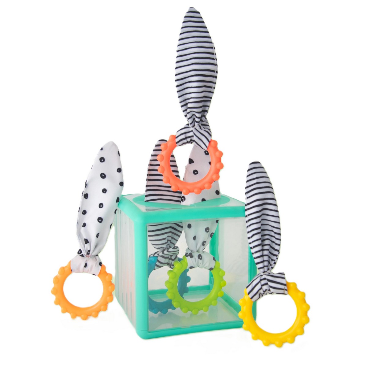 Scatola Sensoriale con Anelli - Gioco Montessori