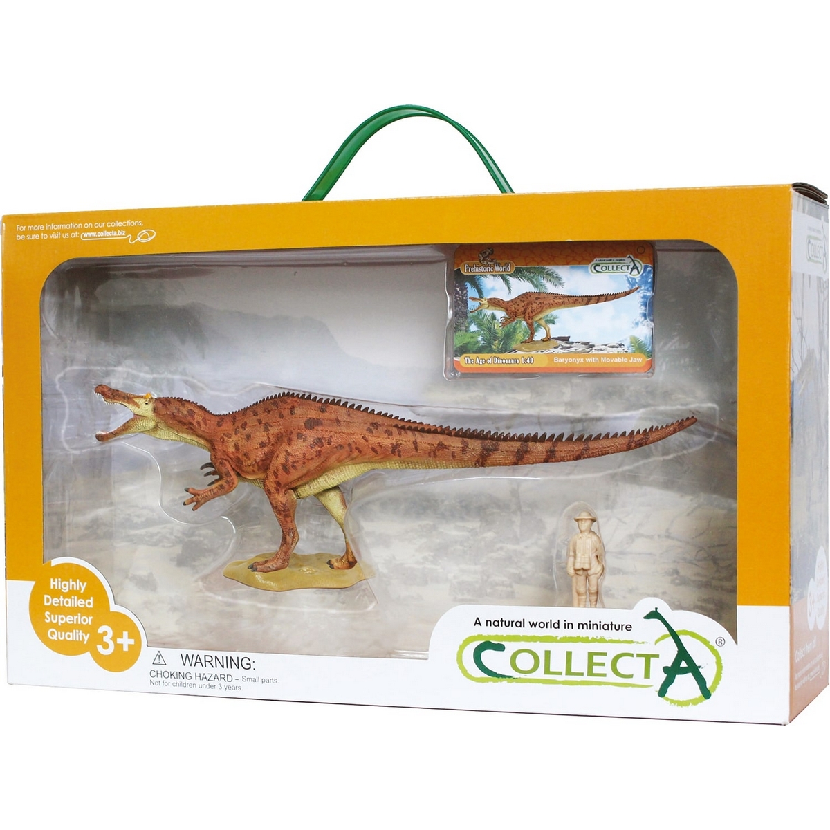 Baryonyx con mandibola mobile