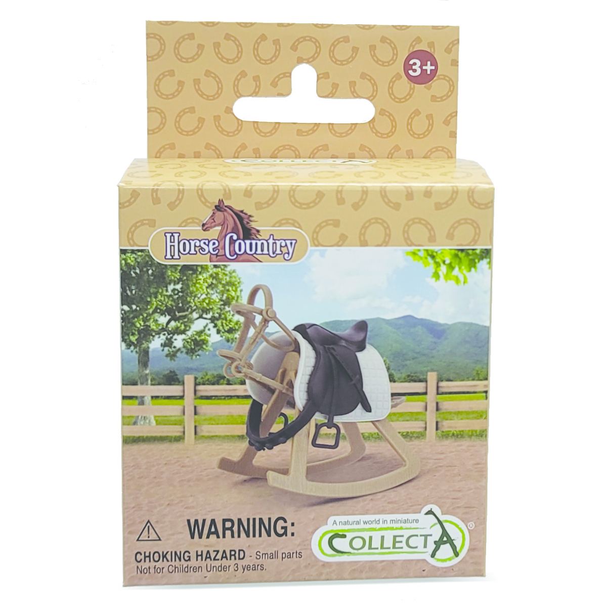 84247.COL Set Briglia, Supporto per Sella e Sella con Coperta)