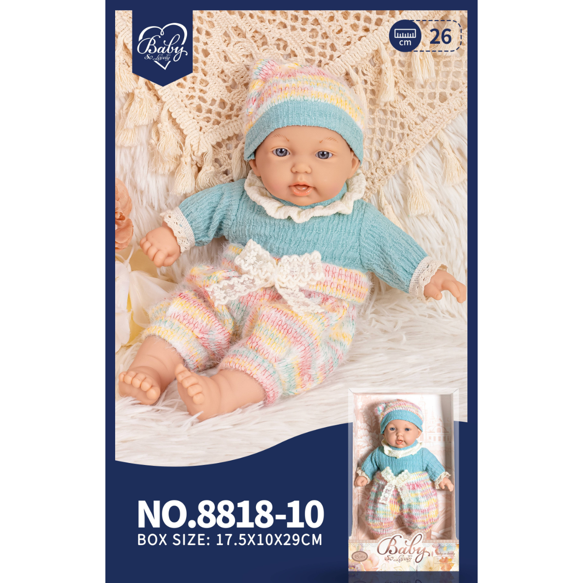 Bebe' 26cm - Corpo Morbido