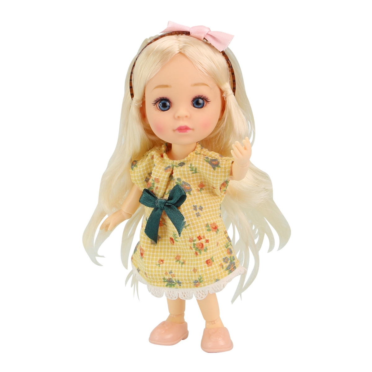 Bambola 15Cm - Abito Giallo