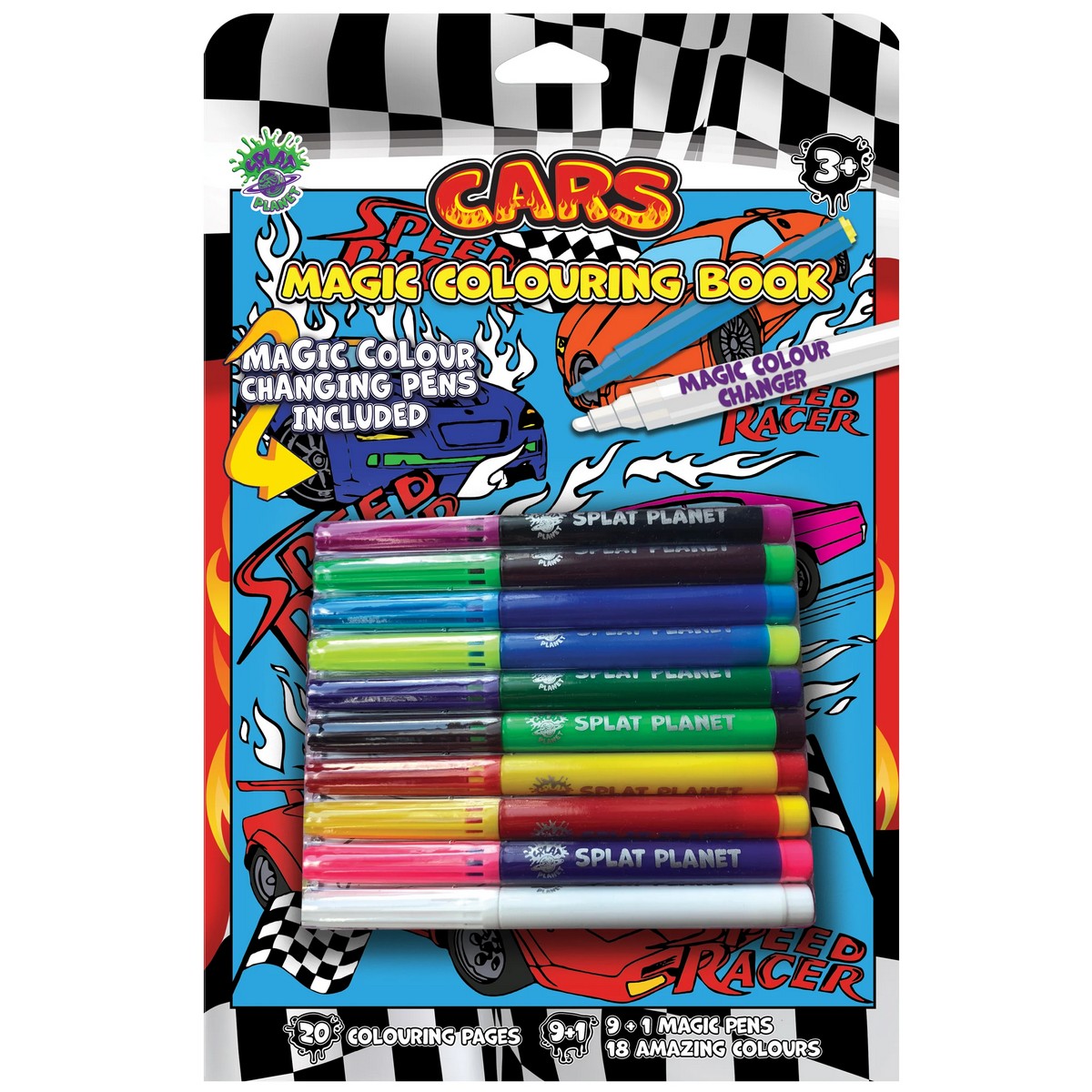 Libro con Colori Magici - Macchine
