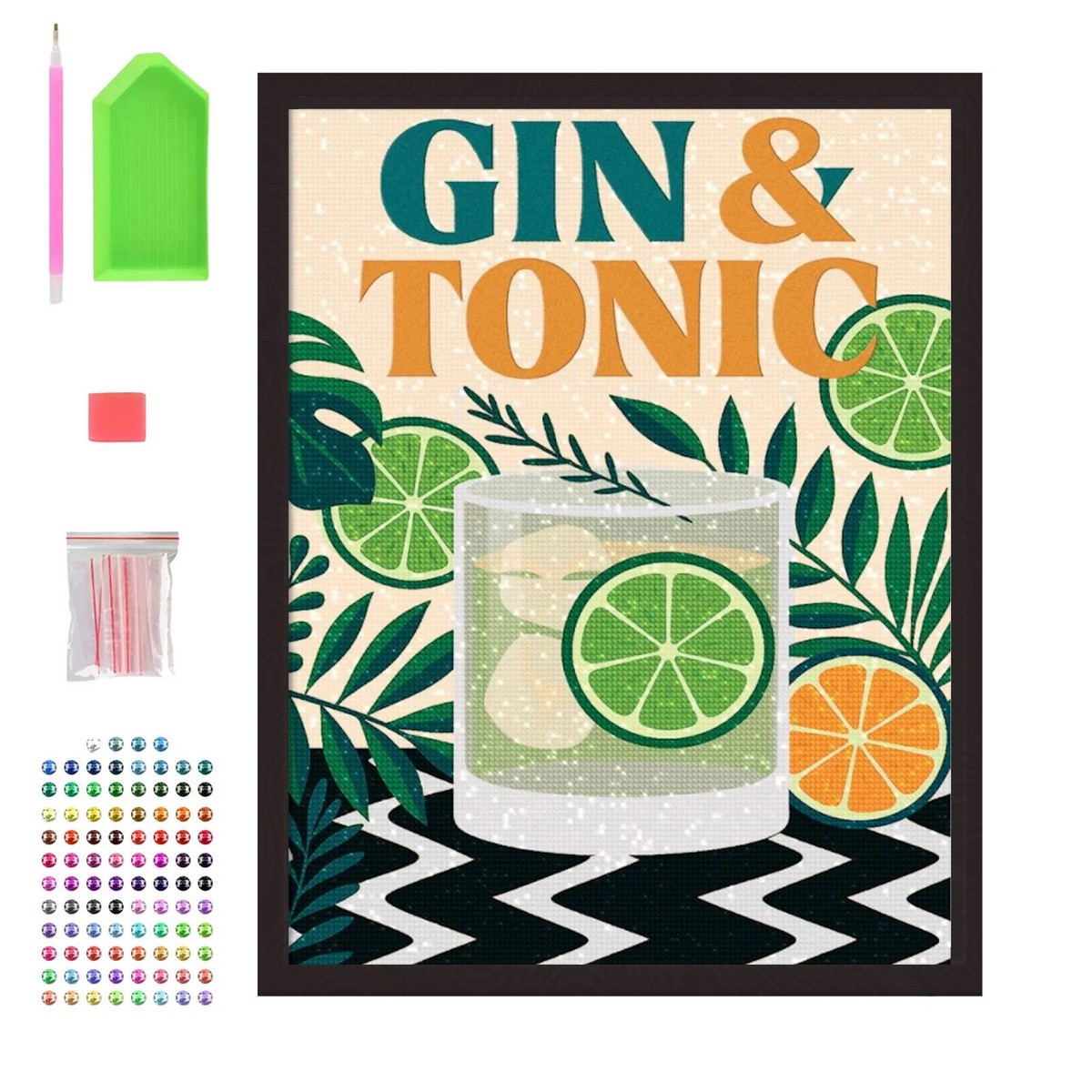 Dipingi con Diamanti - Gin & Tonic
