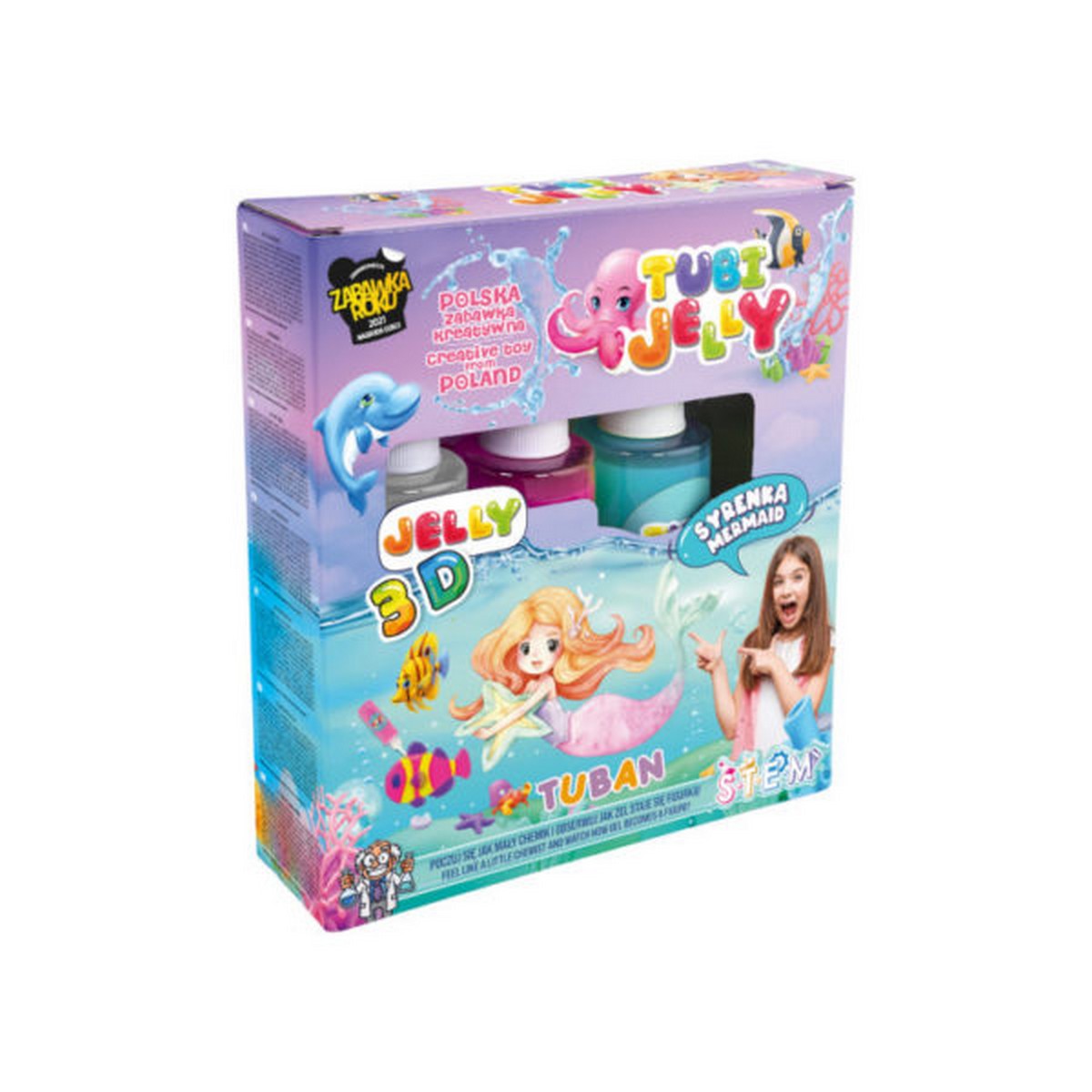 Set Tubi Jelly - Sirena 3 Colori