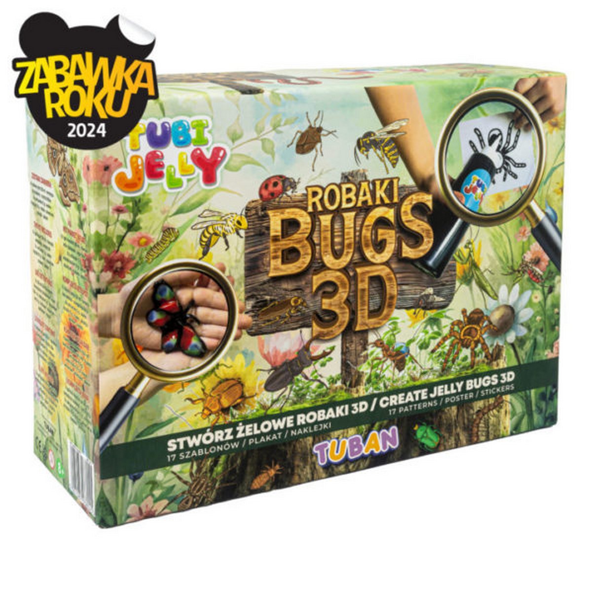 Set Tubi Jelly - Insetti 6 Colori