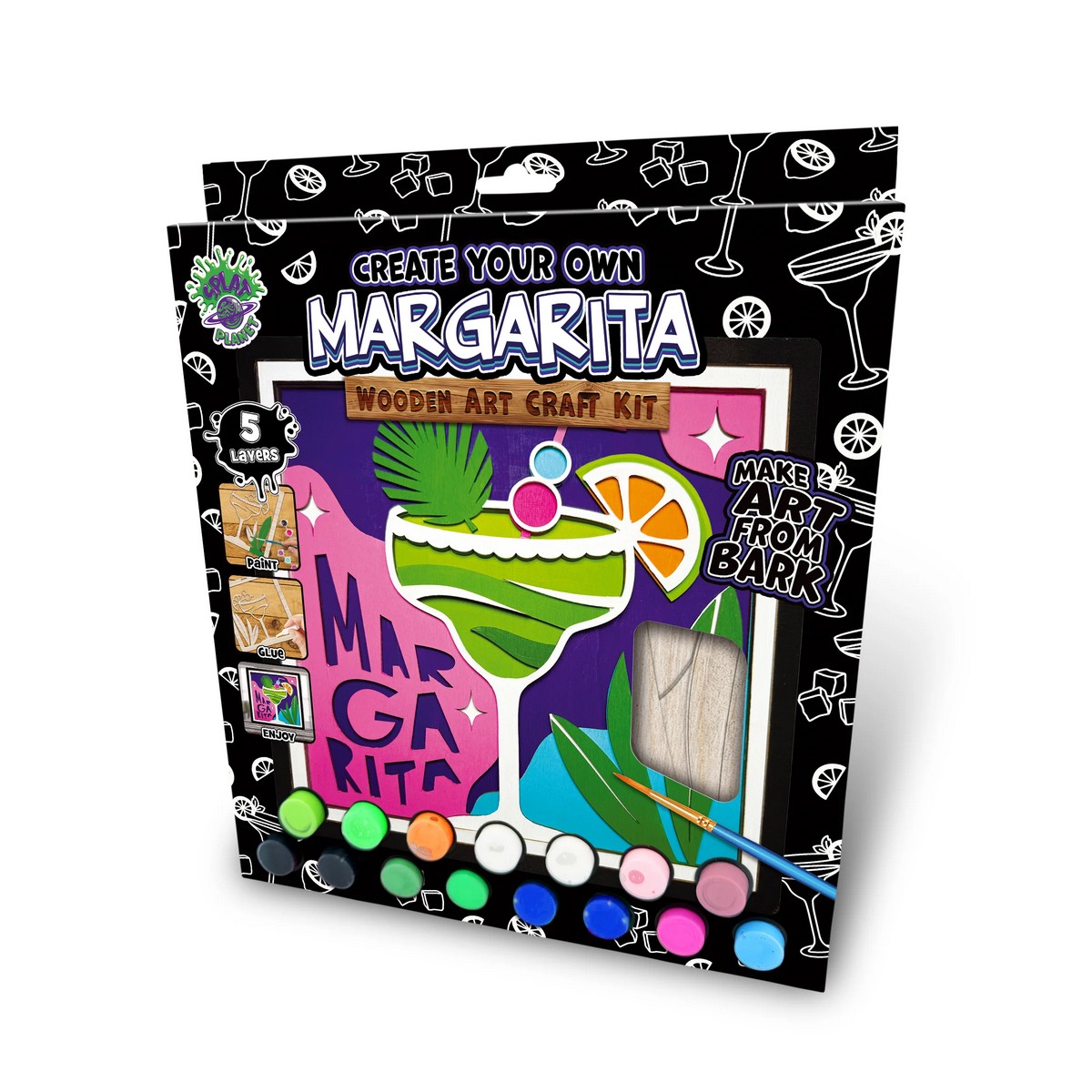 Kit Creativo in Legno 3D - Margarita
