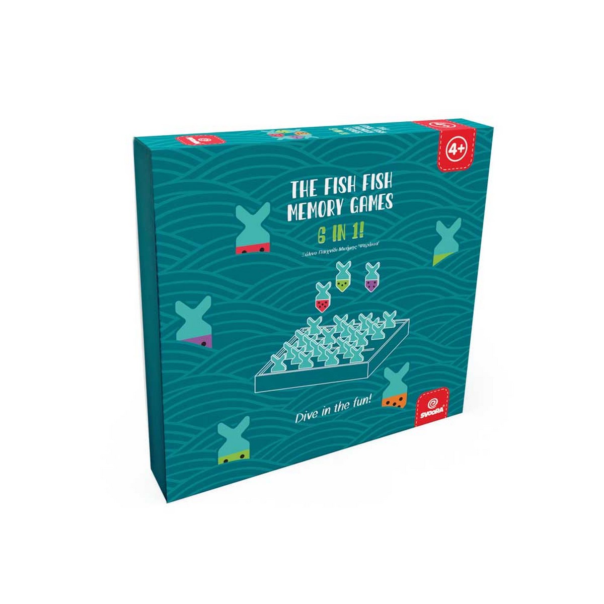 Gioco Memory 6 in 1 - Fish Fish