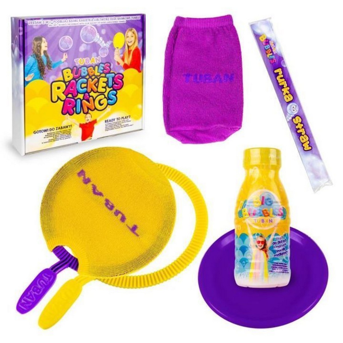 Bolle di Sapone - Set Racchette e Cerchi