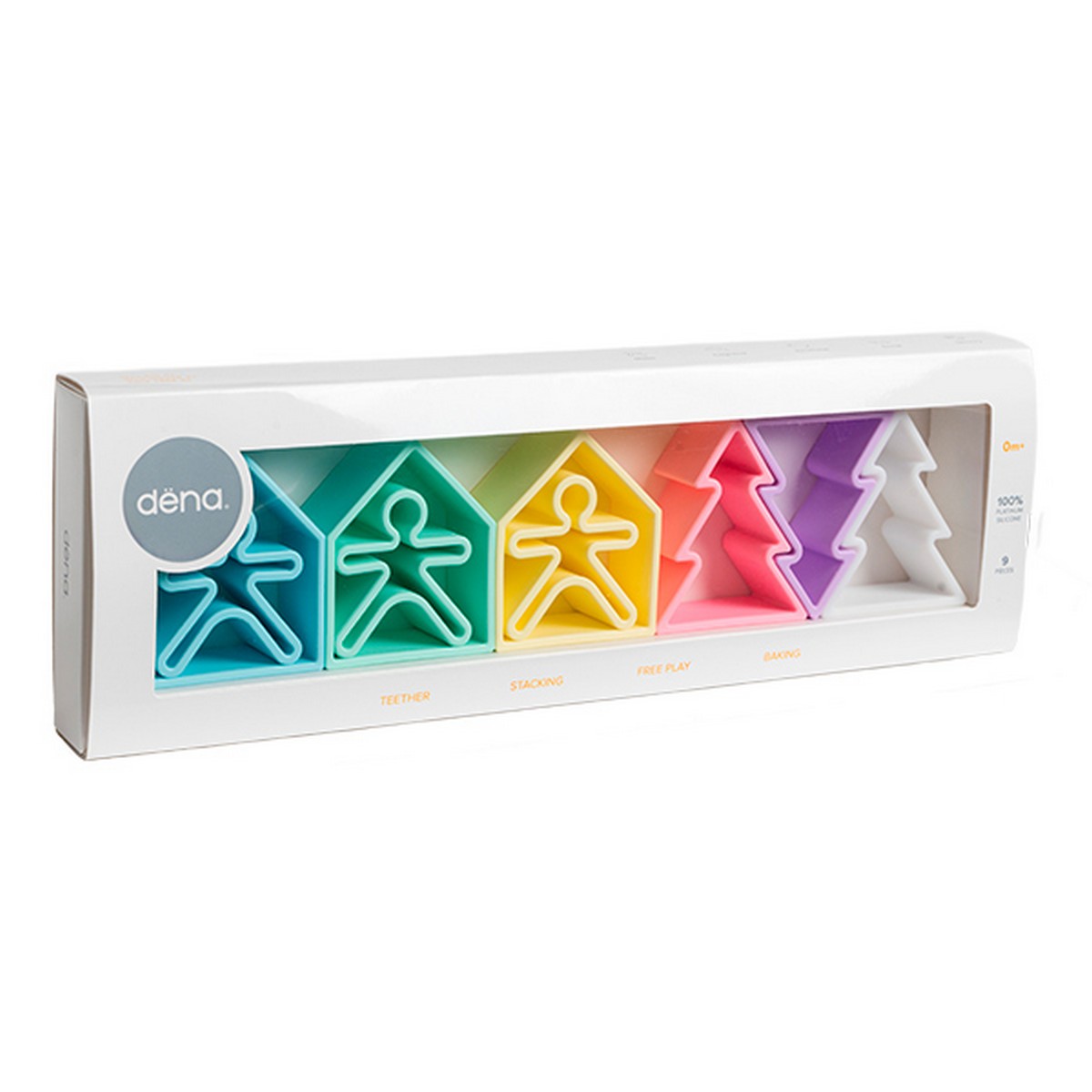 Forme in Silicone - Set da 9 Pastello