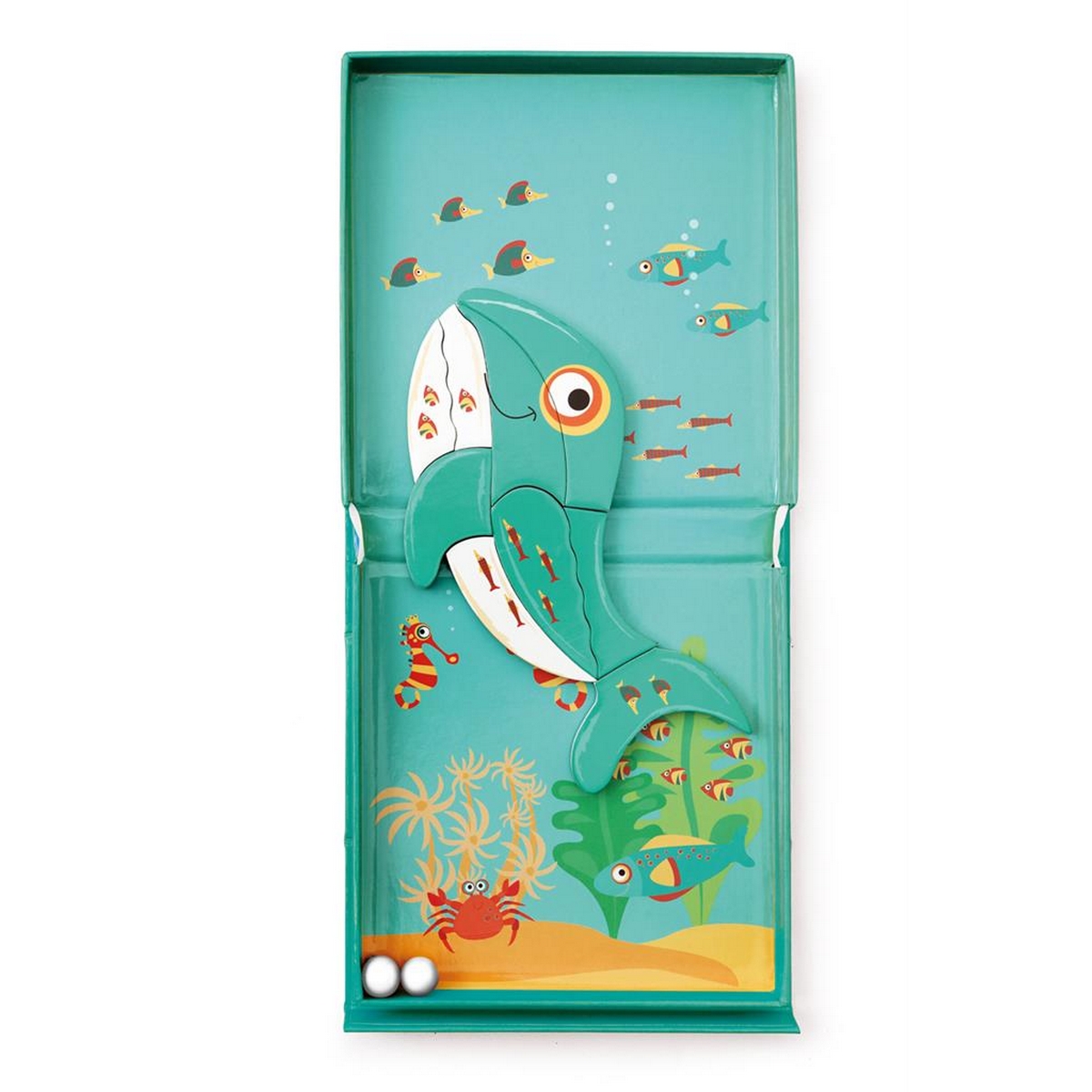 Puzzle Magnetico 2 in 1 - Balena