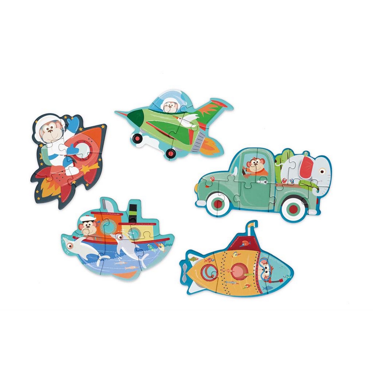 Puzzle Evolutivo - Veicoli