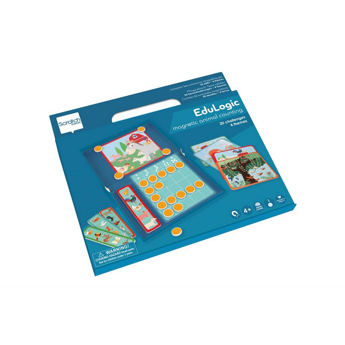 Gioco Magnetico - Conta gli Animali