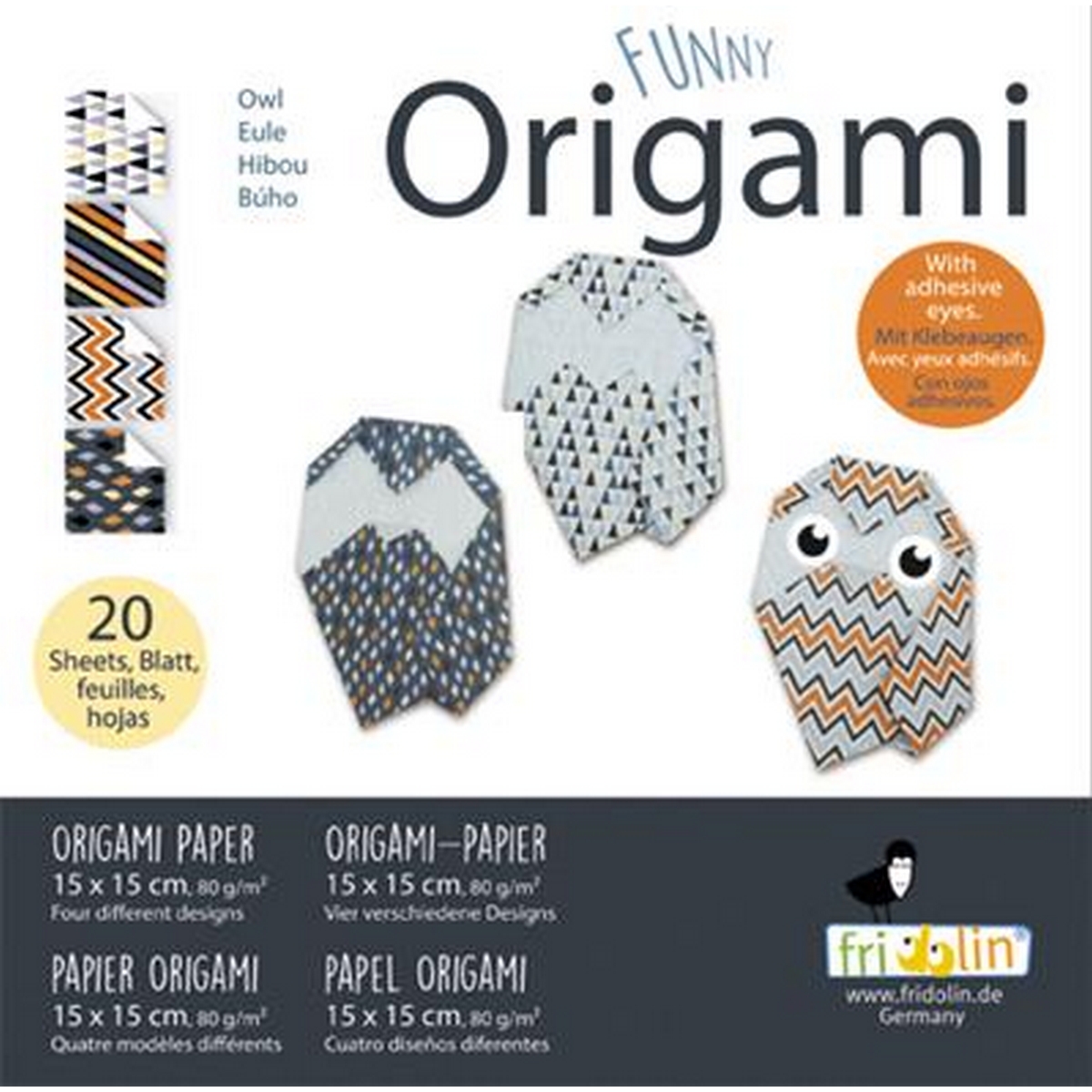 Kids Origami - Gufo